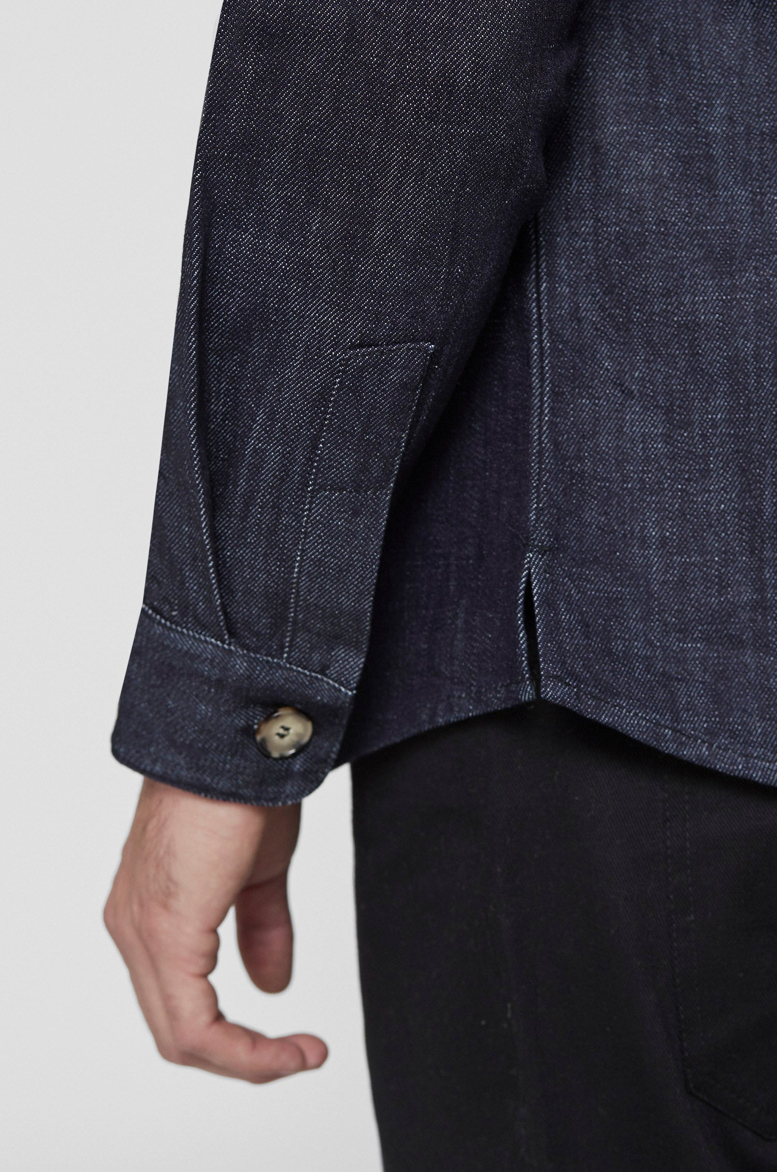 Overshirt Jeans Classy Marinho