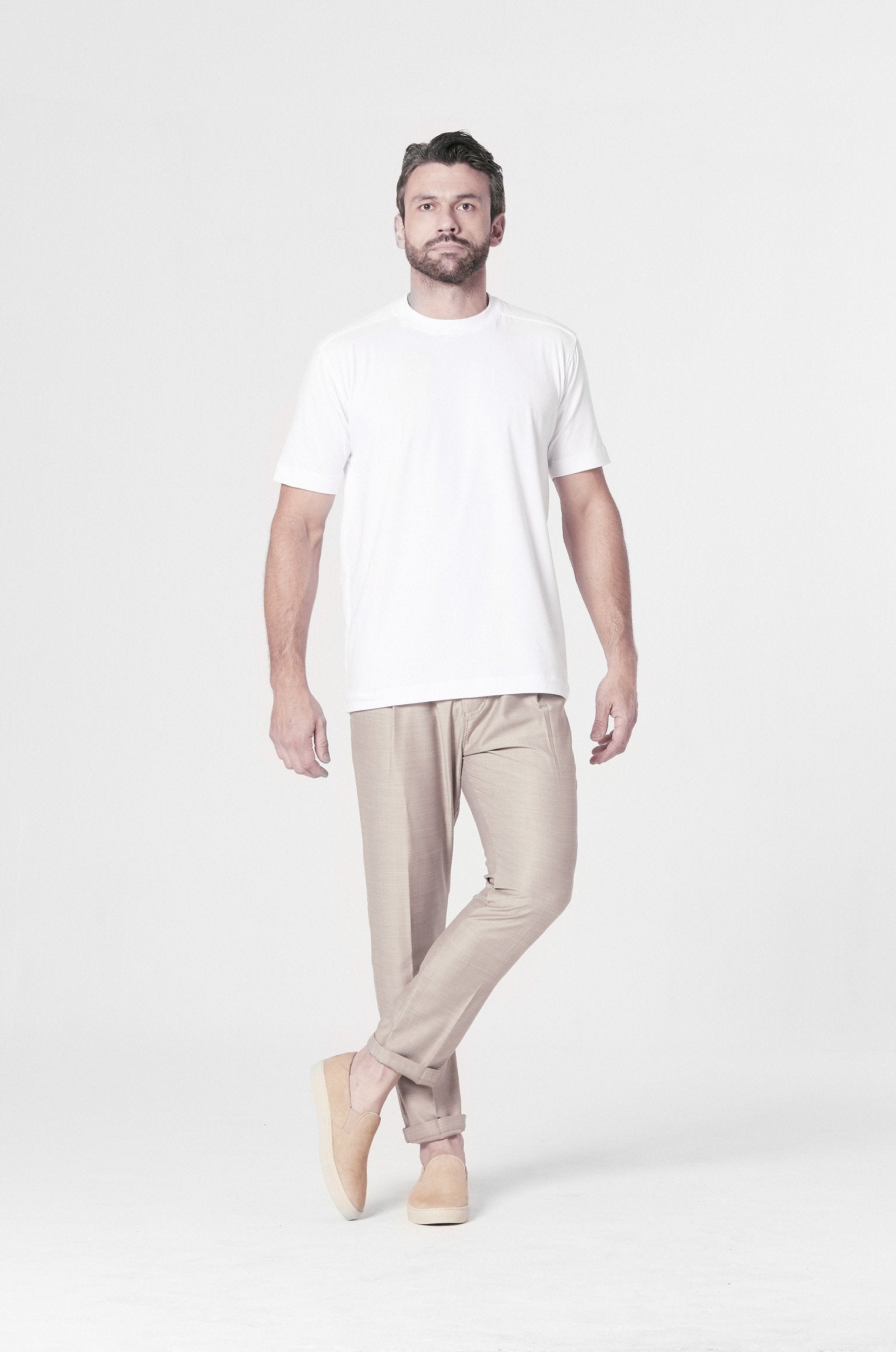 Camiseta Recorte Ombros Branca