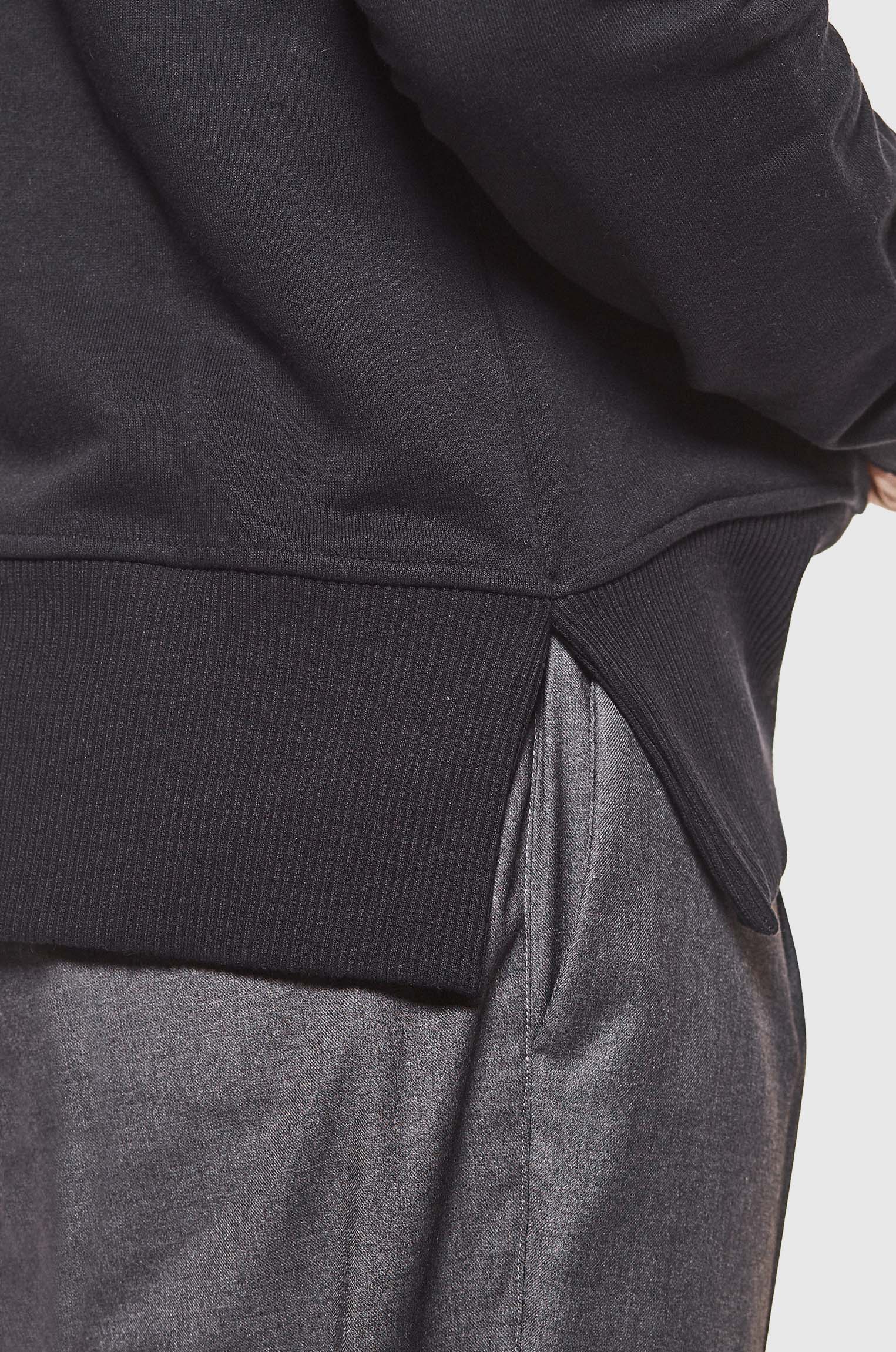 Moletom Capuz Modern Preto