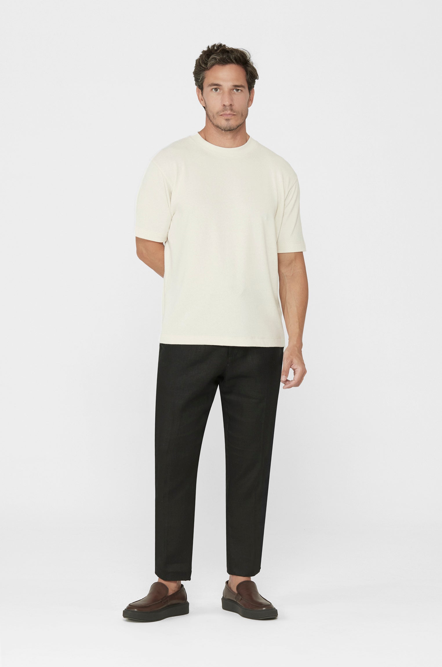 Camiseta Toque Cashmere Bege