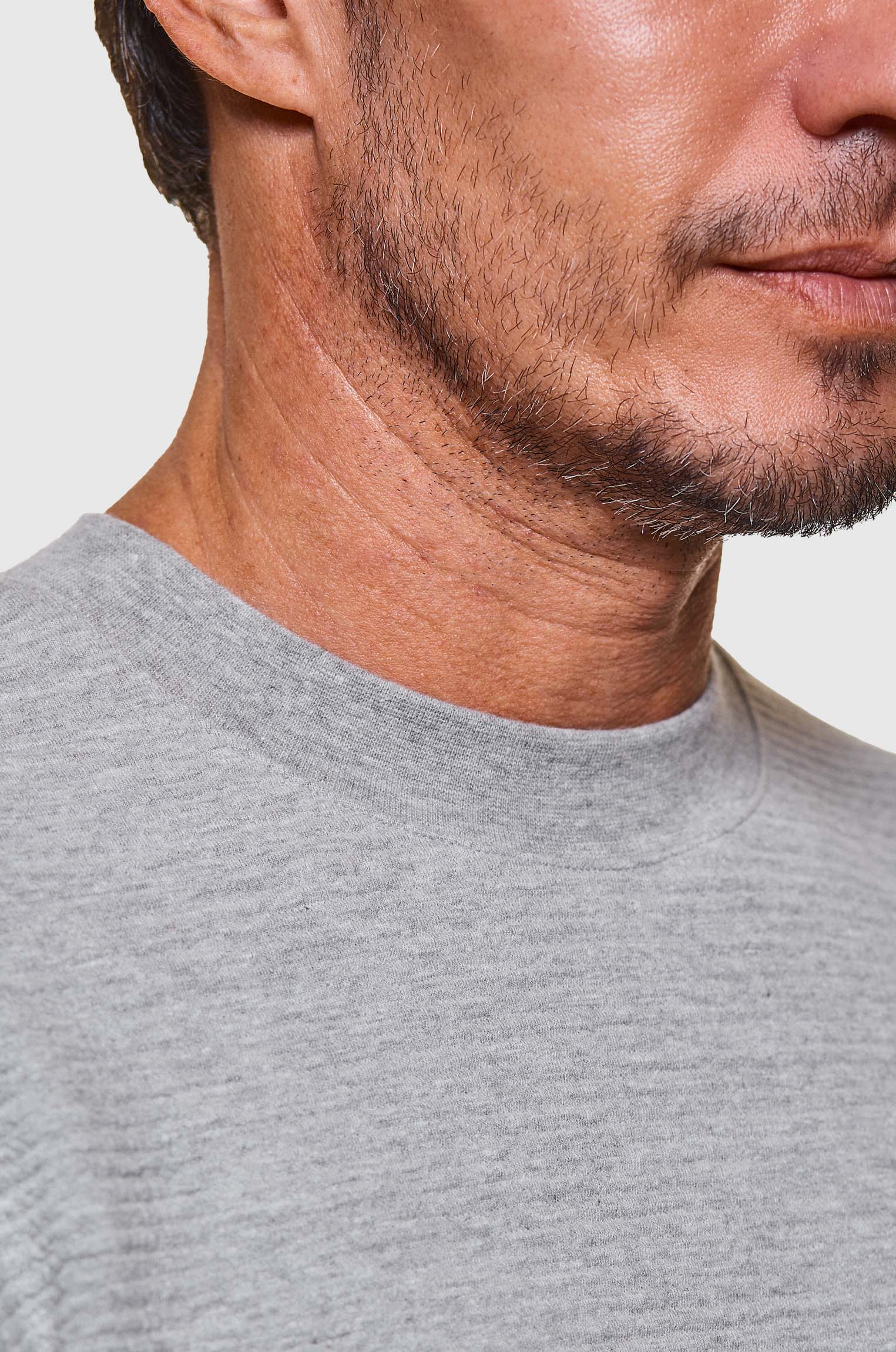 Moletom Sanfonado Cinza