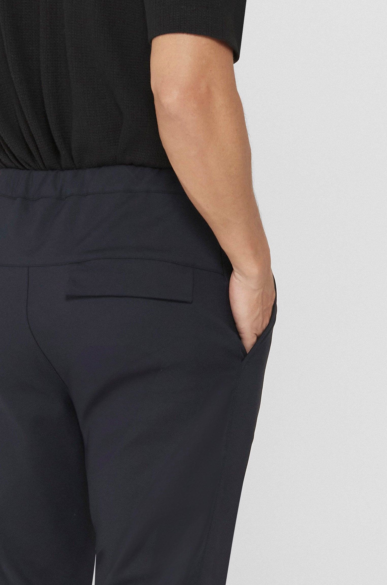 Calça Alfaiataria Sarja Tech Marinho