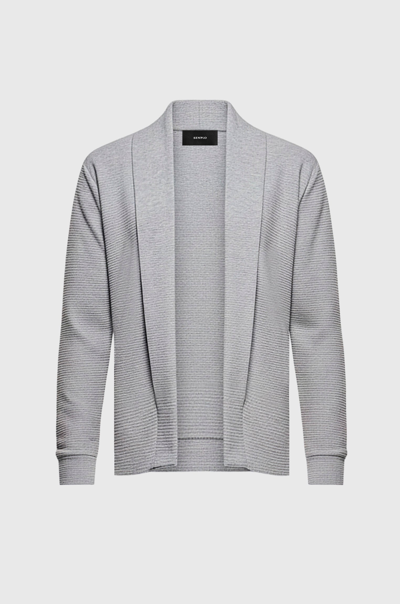 Cardigã Minimalista Sanfonado Mescla