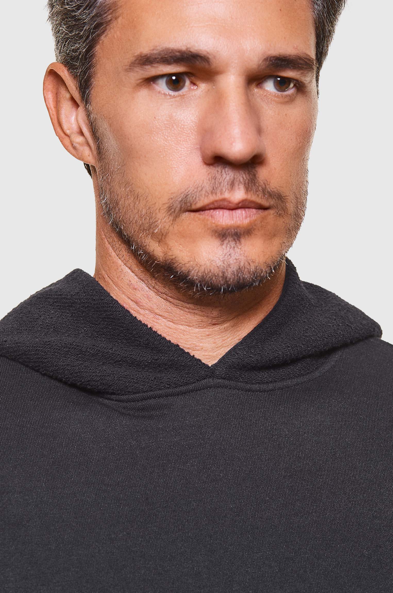 Moletom Capuz Modern Preto