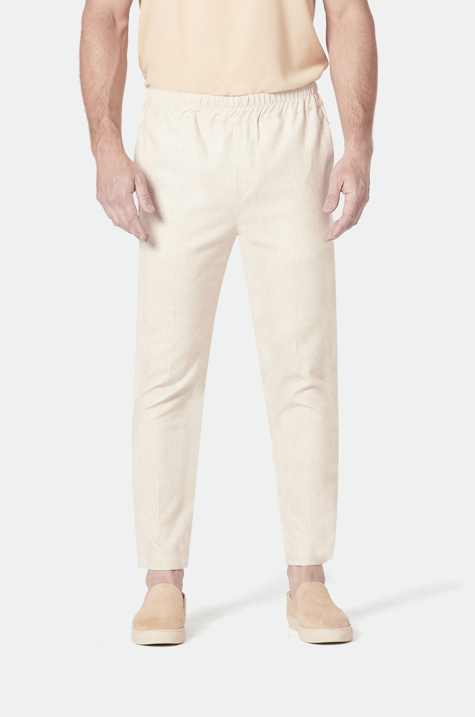 Calça Jogger Linho Tech Natural