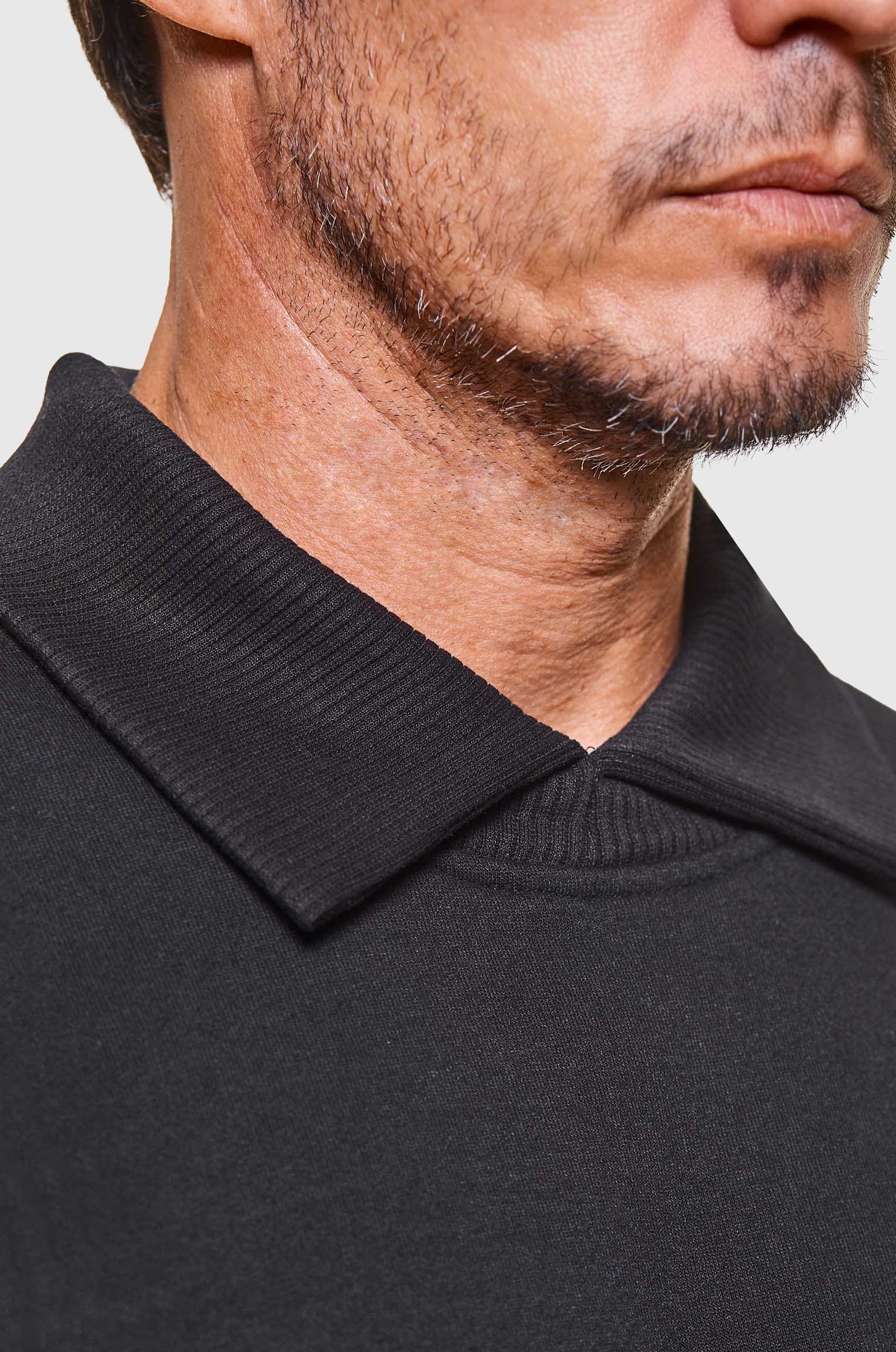 Moletom Gola Polo Preto