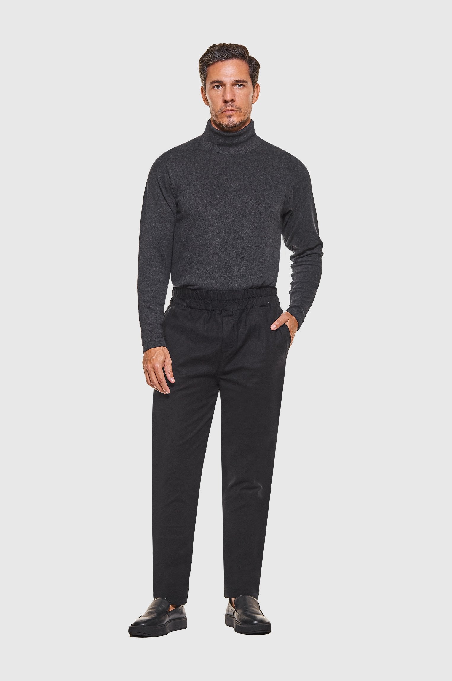 Calça Sarja Jogger Preta