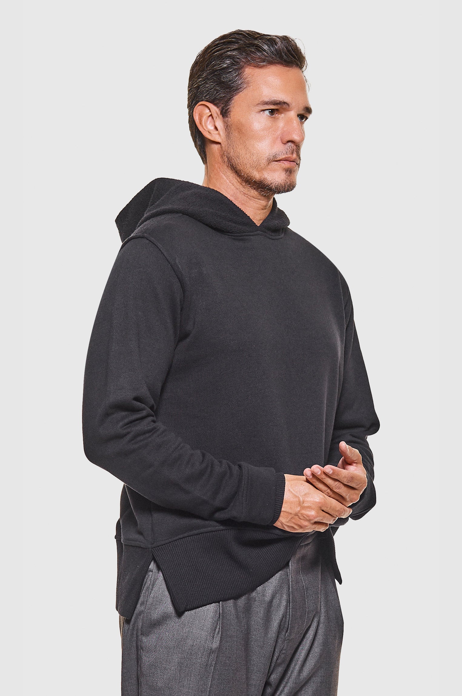 Moletom Capuz Modern Preto