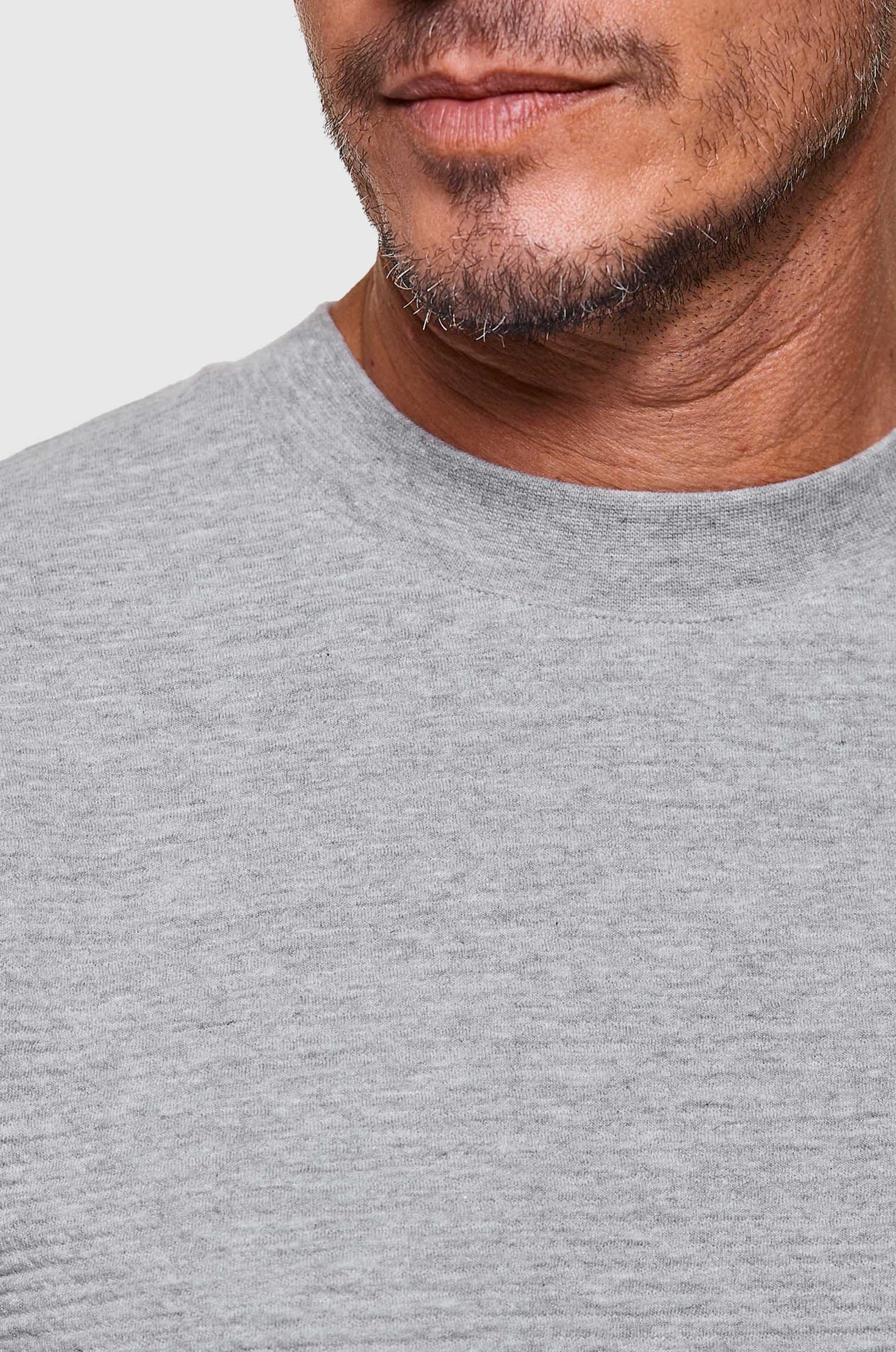 Moletom Sanfonado Cinza