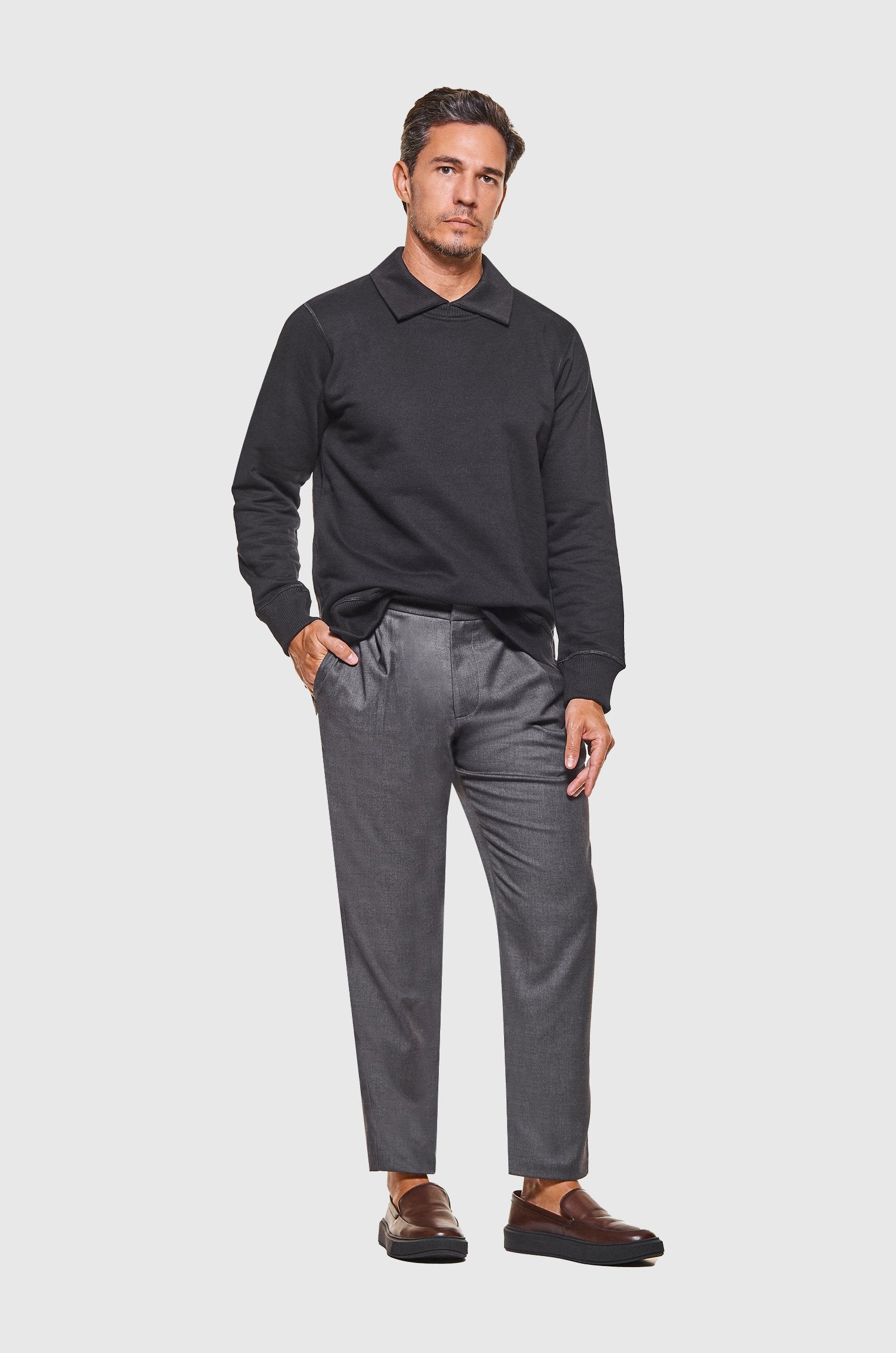 Moletom Gola Polo Preto