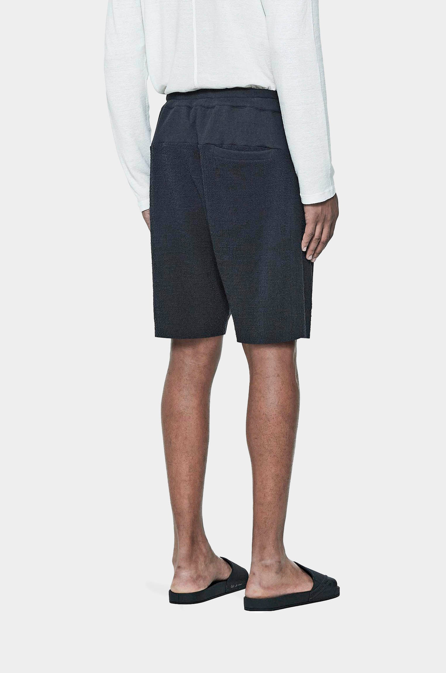 Bermuda Moletom Saruel Preta